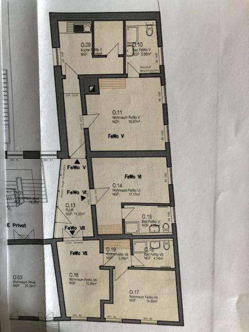 Ferienwohnung - Schweriner Altstadt - Fewo 5 ชเวียรีน ภายนอก รูปภาพ